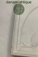 Bing and Grondahl Biscuit Plate Cupid caresses the faithful dog No 72