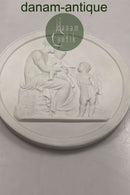 Royal Copenhagen Biscuit platte" Maria med Jesus og Johannes" No 12