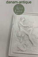 Bing and Grondahl Bisquit "Dance of the Muses on Helicon". Copy of relief modeled in Rome in 1816