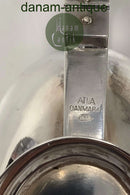 ATLA Danark Sovsekande i Sølvplet. Art Deco stil med Sort plasthåndtag