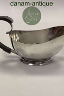 ATLA Danark Sovsekande i Sølvplet. Art Deco stil med brun plasthåndtag