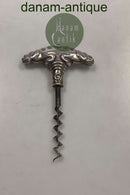 Beautiful Danish Corkscrew in Silverplate