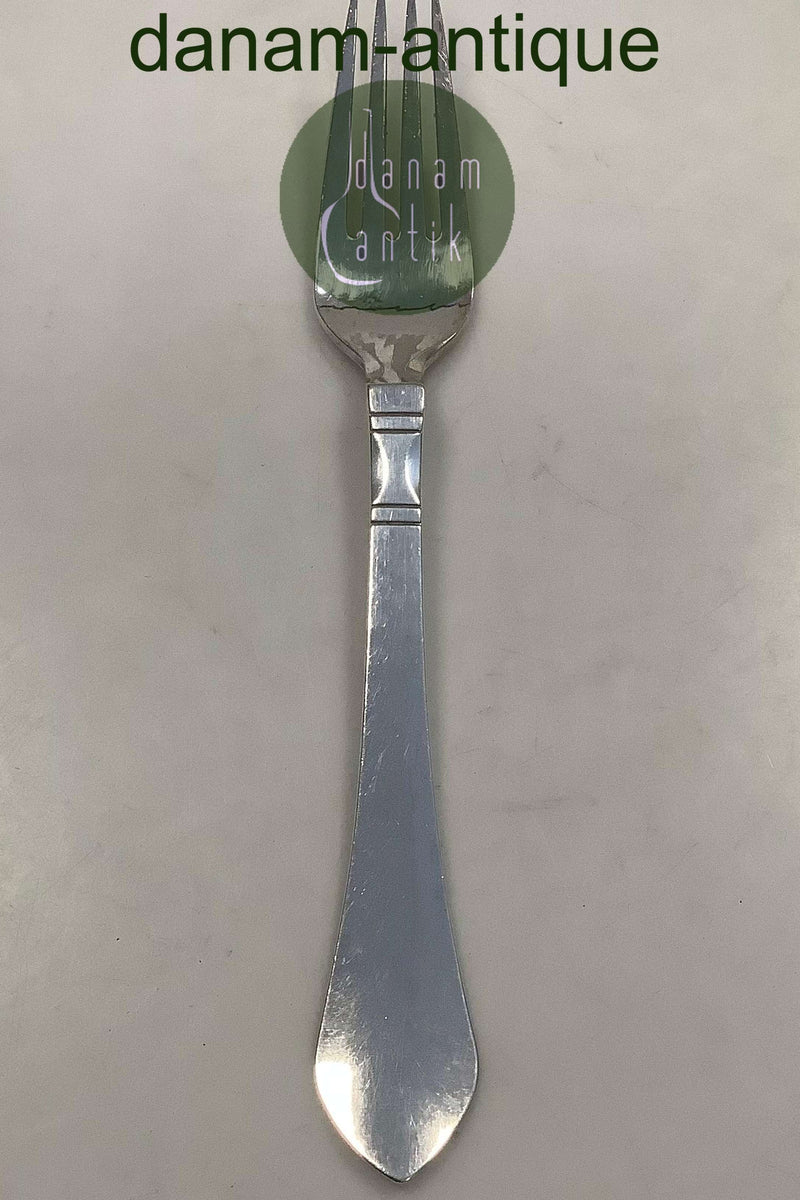 Georg Jensen Sterling Sølv Antik Middagsgaffel No. 002