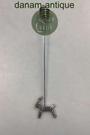 Georg Jensen Golden Christmas Lyseholder - Julebuk 1993 / Palladium