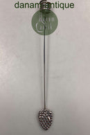 Georg Jensen Golden Christmas Lyseholder - Kogle 1994 / Palladium