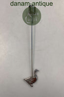 Georg Jensen Golden Christmas Lyseholder - Gås 1998 / Palladium