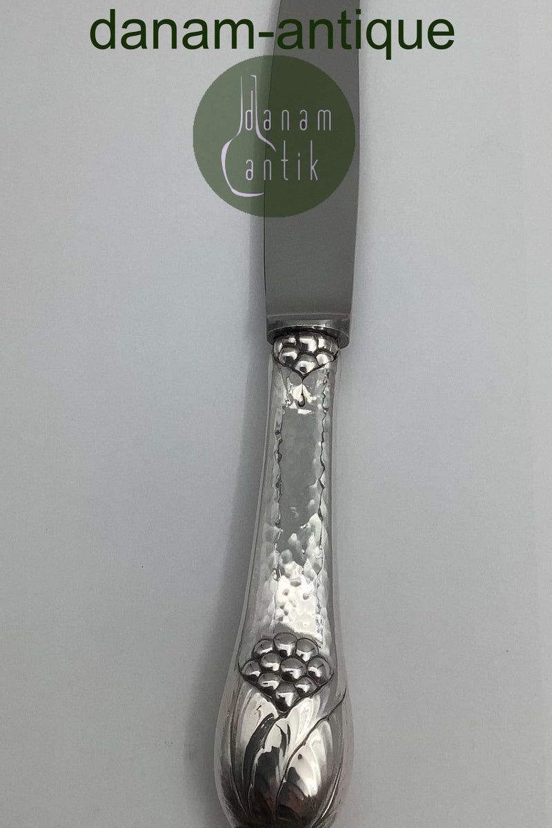 Evald Nielsen No 6 Sølv Middagsknive