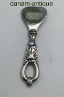 Dansk Sølv Oplukker med humle ornamentik