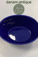 Royal Copenhagen Ursula oval Bowl in Dark Blue No. 576