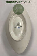 Royal Copenhagen Creme Curved with Gold (Stel 1235) Saucer No. 1651