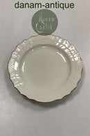 Royal Copenhagen Creme Svejfet med Guld (Stel 1235) Kagetallerken No. 1625