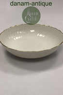 Royal Copenhagen  Creme Svejfet med Guld (Stel 1235) Skål No. 1518