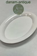 KÄHLER Ursula oval Tallerken i Hvid No. 621