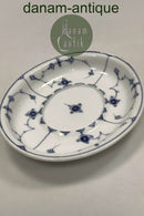 Royal Copenhagen Musselmalet Riflet Underfad til sovseskål