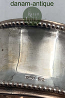 Danish Silver Napkin ring with pattern