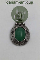 Georg Jensen Sterling Sølv Årsvedhæng 1997 (Grøn Agat)