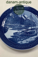 Royal Copenhagen Juleplatte fra 2007