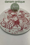 Bjørn Wiinblad: Red January plate from Nymølle - CONTACT