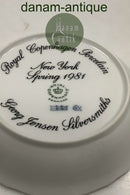 Royal Copenhagen Blue Flower bowl New York 1981