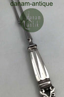 Georg Jensen Sterling Sølv / Stål Forskærergaffel No. 243A
