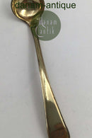 Svensk Forgyldt Sølv Gammelriflet Sennepsske