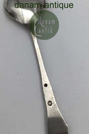 Dansk Sølv Fransk Lilje Marmelade ske (Blå Emalje)