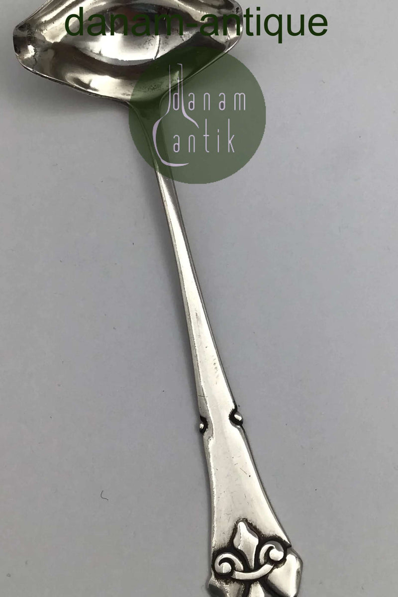 Dansk Sølv Fransk Lilje Flødeske