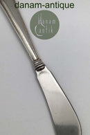 W&S Sørensen Sølv / Stål Dobbeltriflet Smørkniv