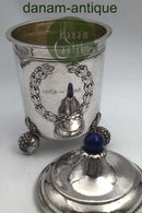 A. Dragsted Sølv Låg-Pokal (1917) (Lapis Lazuli)