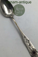 Dansk Provins Sølv Theske med ornamentik og flus