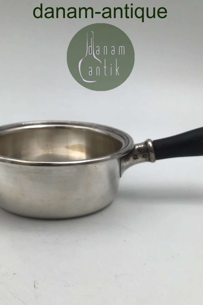 Dansk Sølv Kasserolle med træhåndtag (1925)