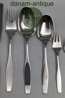 Hans Hansen Sterling Sølv Charlotte Bestiksæt 12 Personer (72 dele)