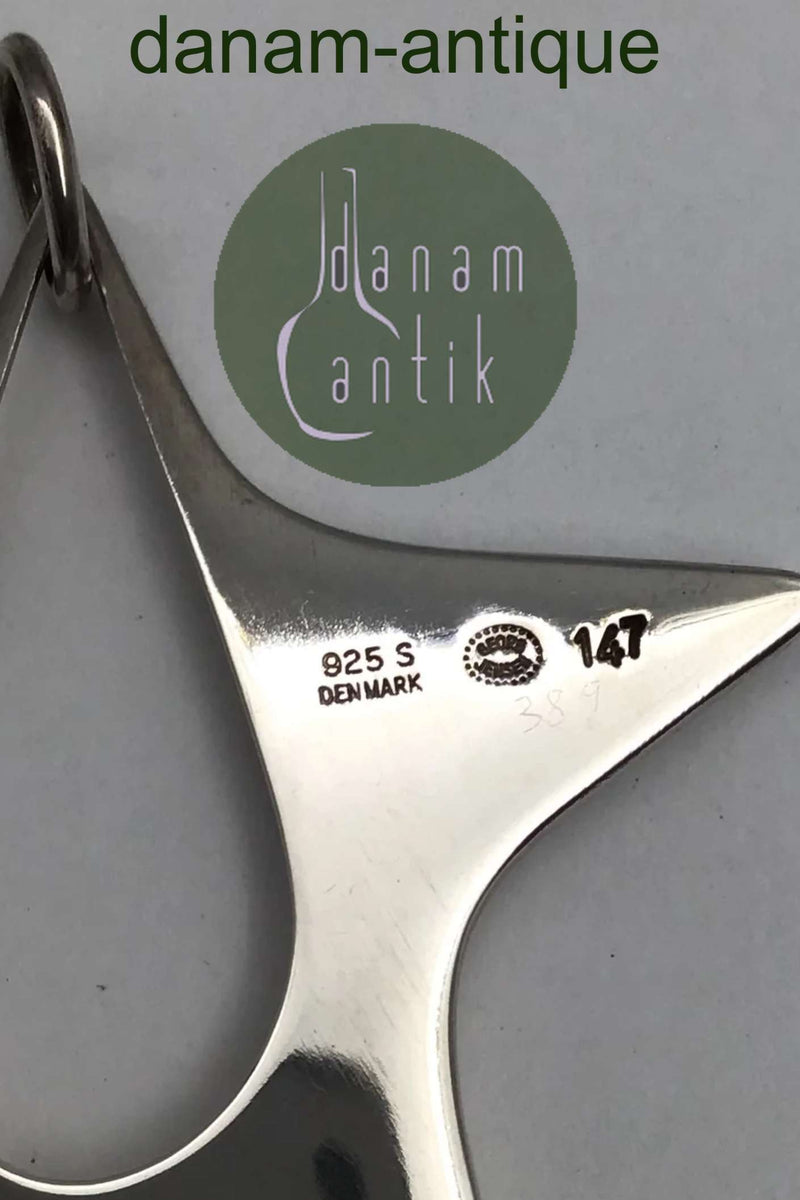 Georg Jensen Sterling Sølv Vedhæng No. 147 Henning Koppel