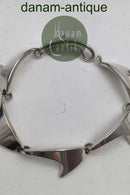 Bent Knudsen Sterling Sølv Hajfinne Armlænke