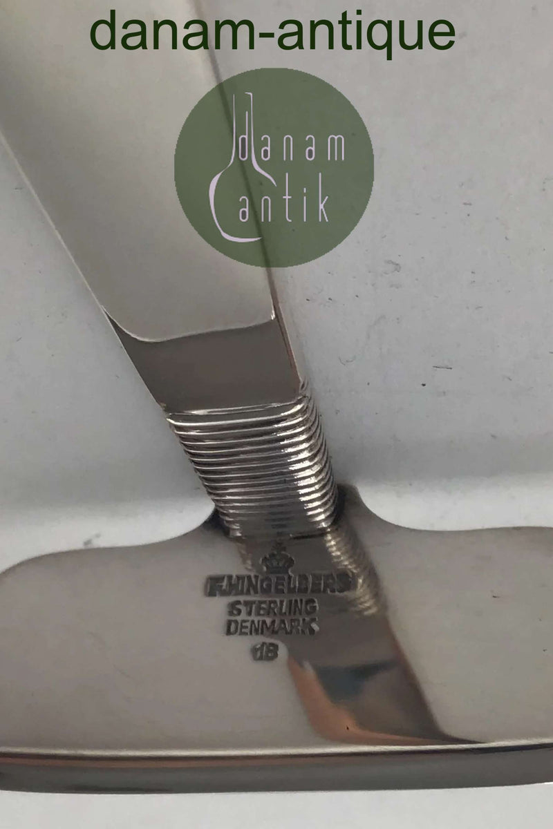 Frantz Hingelberg Sterling Sølv No. 18 Skubber