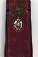 Georg Jensen Sterling Sølv Årsvedhæng 2000 Hæmatit