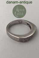 Sixtus Thomsen 14K Hvidguld Ring (Brillanter 9 x 0.03)