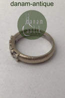 J. Aagaard 14K Hvidguld Ring med Brillanter (3 x 0.07)