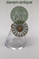 Georg Jensen Sterling Sølv Forgyldt Marguerit Ring