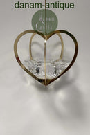 Holmegaard Golden Christmas Fyrfadslysetage - Hjerte 2005