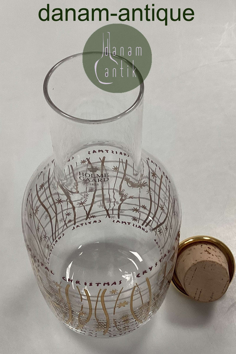 Holmegaard Crystal Christmas Karaffel 2002