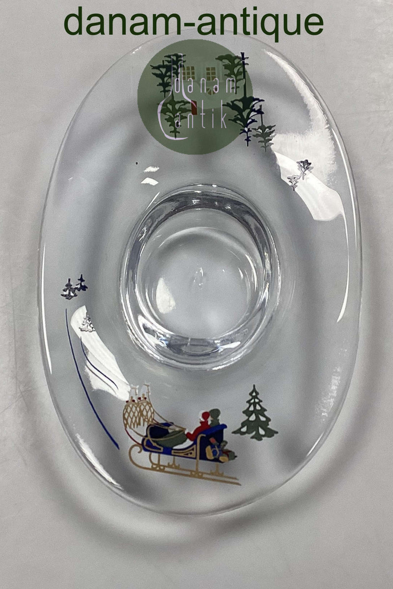 Holmegaard Golden Christmas Kalenderlysestage 1998