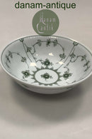 Royal Copenhagen Grøn Riflet Musselmalet Morgenskål No. 575