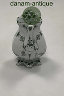 Royal Copenhagen Grøn Musselmalet Helblonde Flødekande No. 392