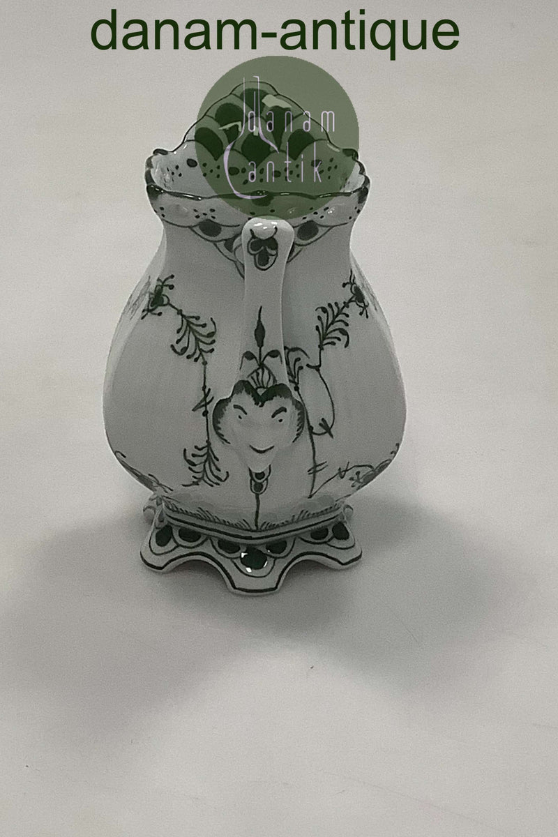 Royal Copenhagen Grøn Musselmalet Helblonde Flødekande No. 392