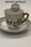Royal Copenhagen Flora Danica Kaffekop og Underkop No. 20 / 3597