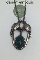 Georg Jensen Silver Necklace No. 4 (Multi colored) (1915-1930)