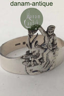 H. C. Andersen Eventyr Sølv Servietring Klods Hans