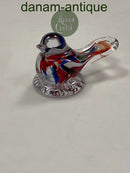 Holmegaard Figur af Fugl  Lavet som fusk på Holmegaard i 1970'erne