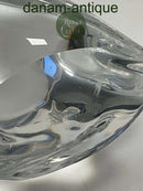 Hadeland Glasværk Norge Glas Figur af Ugle  Måler 8cm / 3.35 inch